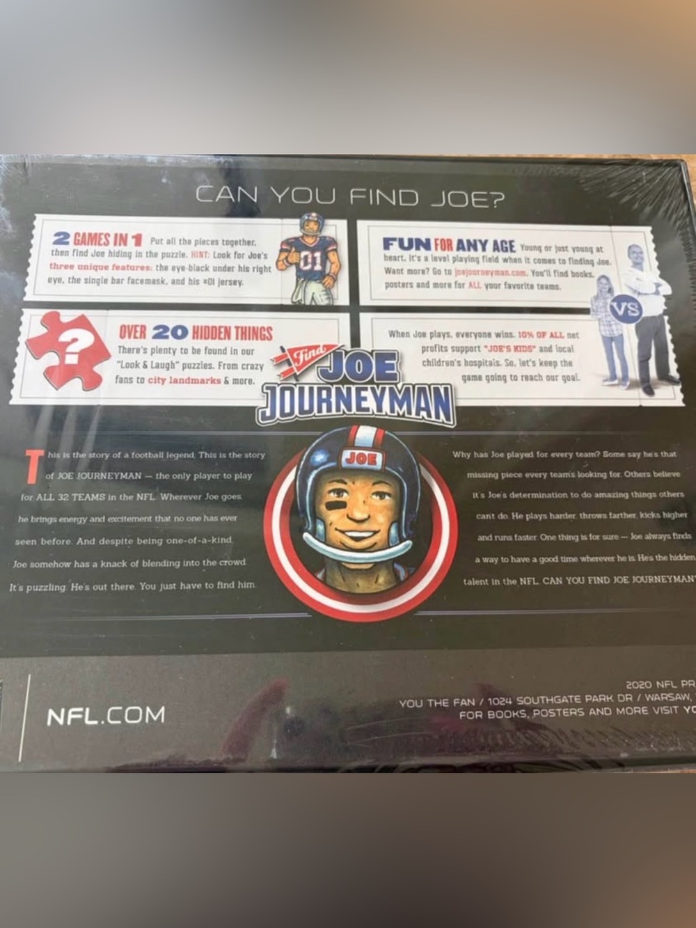 Arizona Cardinals NFL Search Puzzle 500 Pieces Journeyman, NEW - Picture 3 of 3